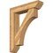 Ekena Millwork Westlake Slat Rough Sawn Bracket w/ Offset Brace, Western Red Cedar, 8"W x 36"D x 44"H BKT0806X36X44WTL06RWR - alternate 1